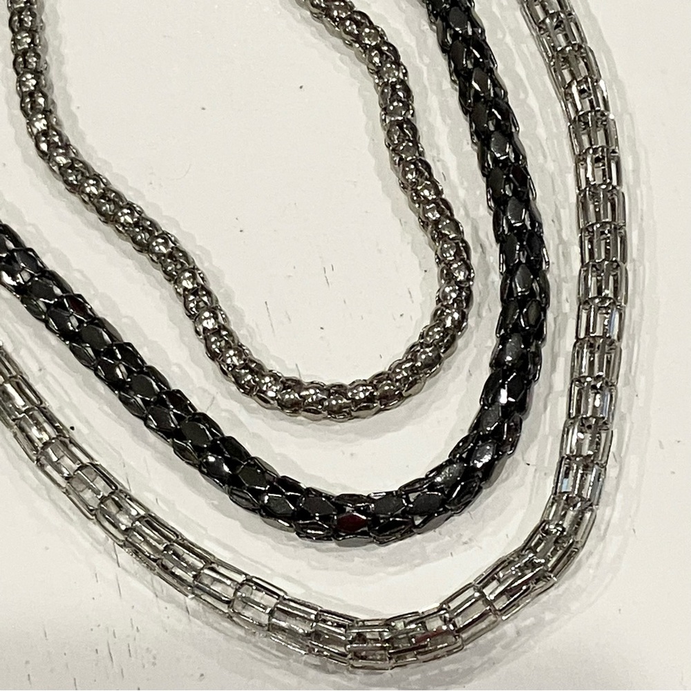 Triple Chain Necklace